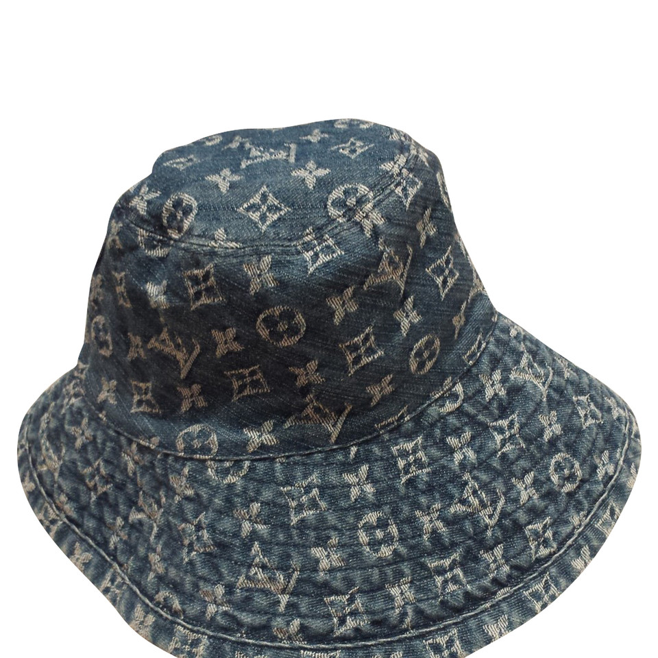 Louis Vuitton Hat made of Monogram Denim
