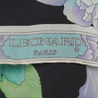 Leonard Patterned silk scarf