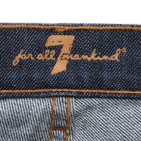 7 For All Mankind Bootcut-Jeans in Blau