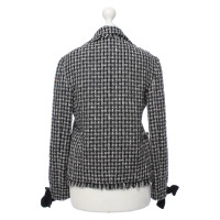 Chanel Blazer with checkered pattern