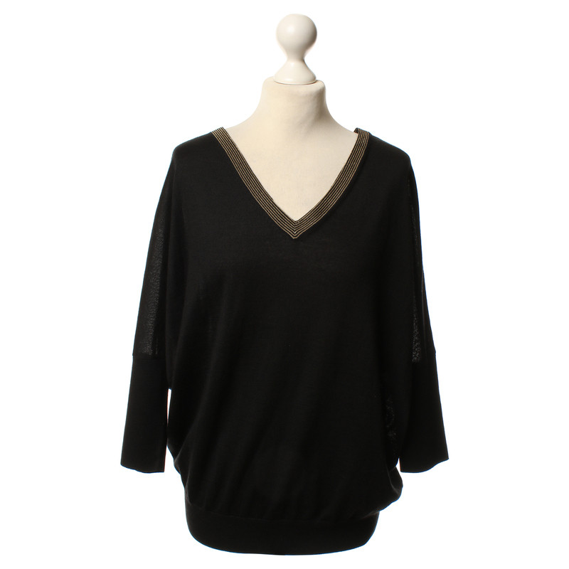 Altre marche Agnona - maglione in nero