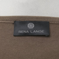 Rena Lange Strickjacke aus Baumwolle in Braun