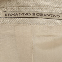 Ermanno Scervino Linen Blazer in Beige