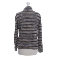 Missoni Roll collar sweater with stripes