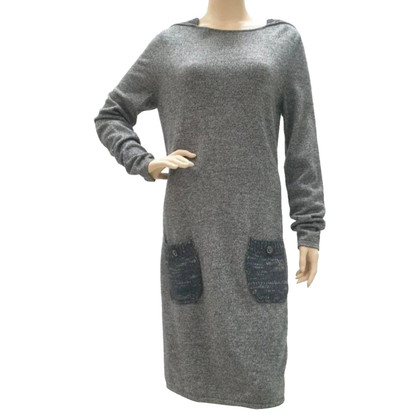 Chanel Kleid aus Kaschmir in Grau