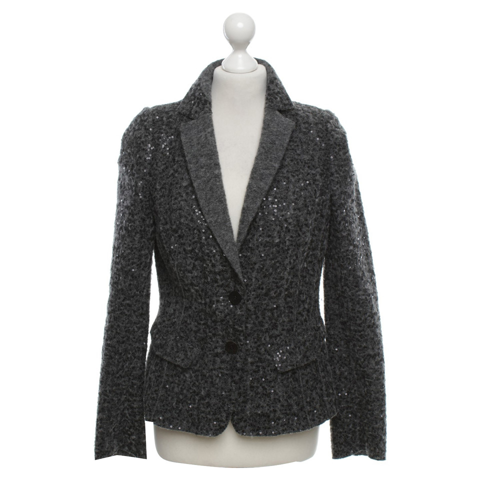 Luisa Cerano Wool blazer in grey