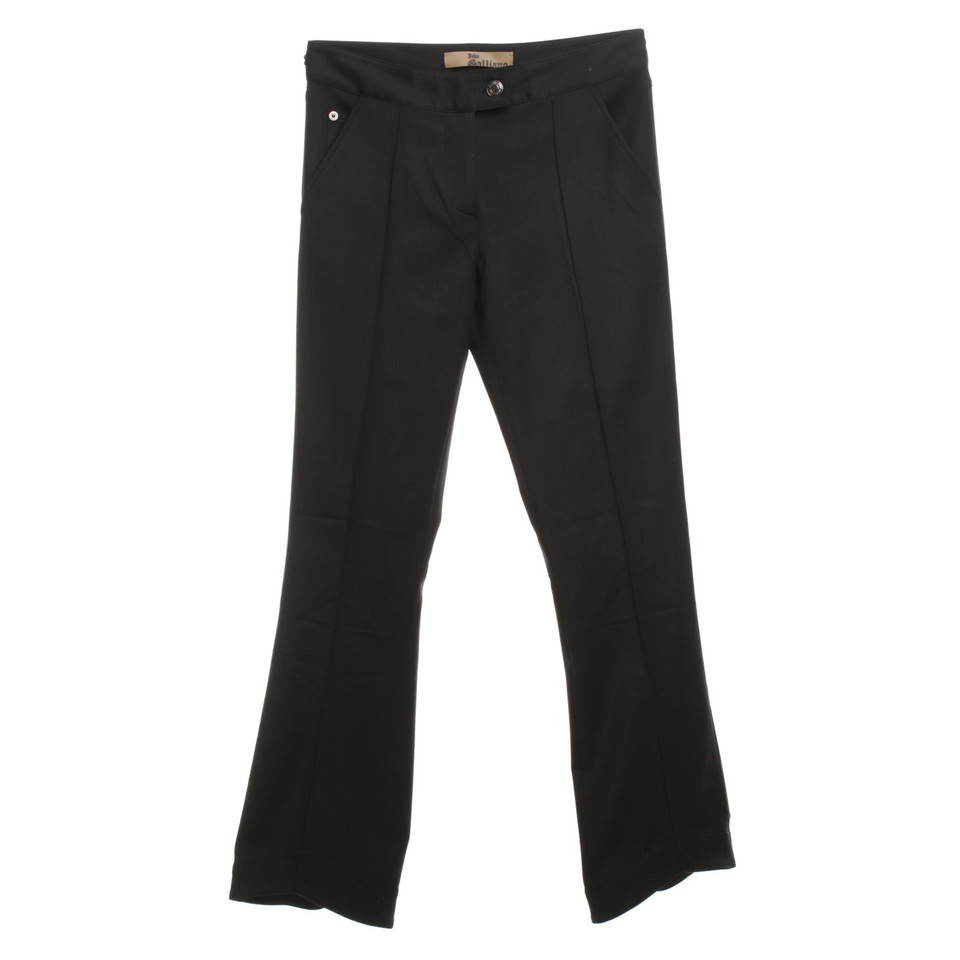 John Galliano Pantaloni in nero