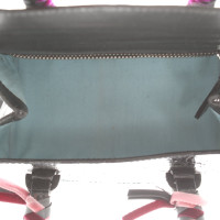 Malo Handbag Patent leather in Black