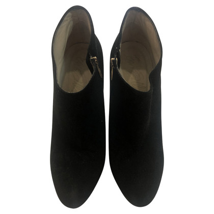 Le Silla  Chaussures compensées en Daim en Noir