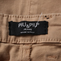 Piu & Piu Trousers Cotton in Beige