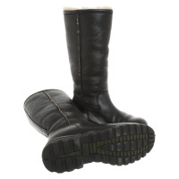 Ugg Australia Boots Leather in Black