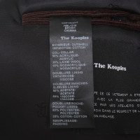 The Kooples Jacke in Dunkelbraun