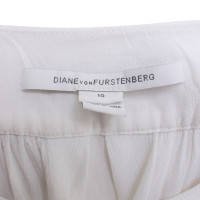 Diane Von Furstenberg camicetta di estate Bianco