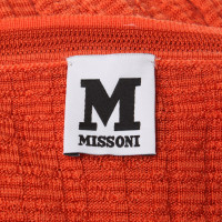 Missoni Gebreide jurk in Orange