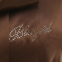 Blumarine Zijden blouse in bruin