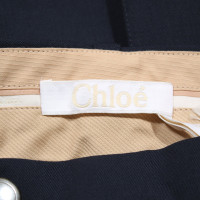 Chloé Trousers Wool in Blue