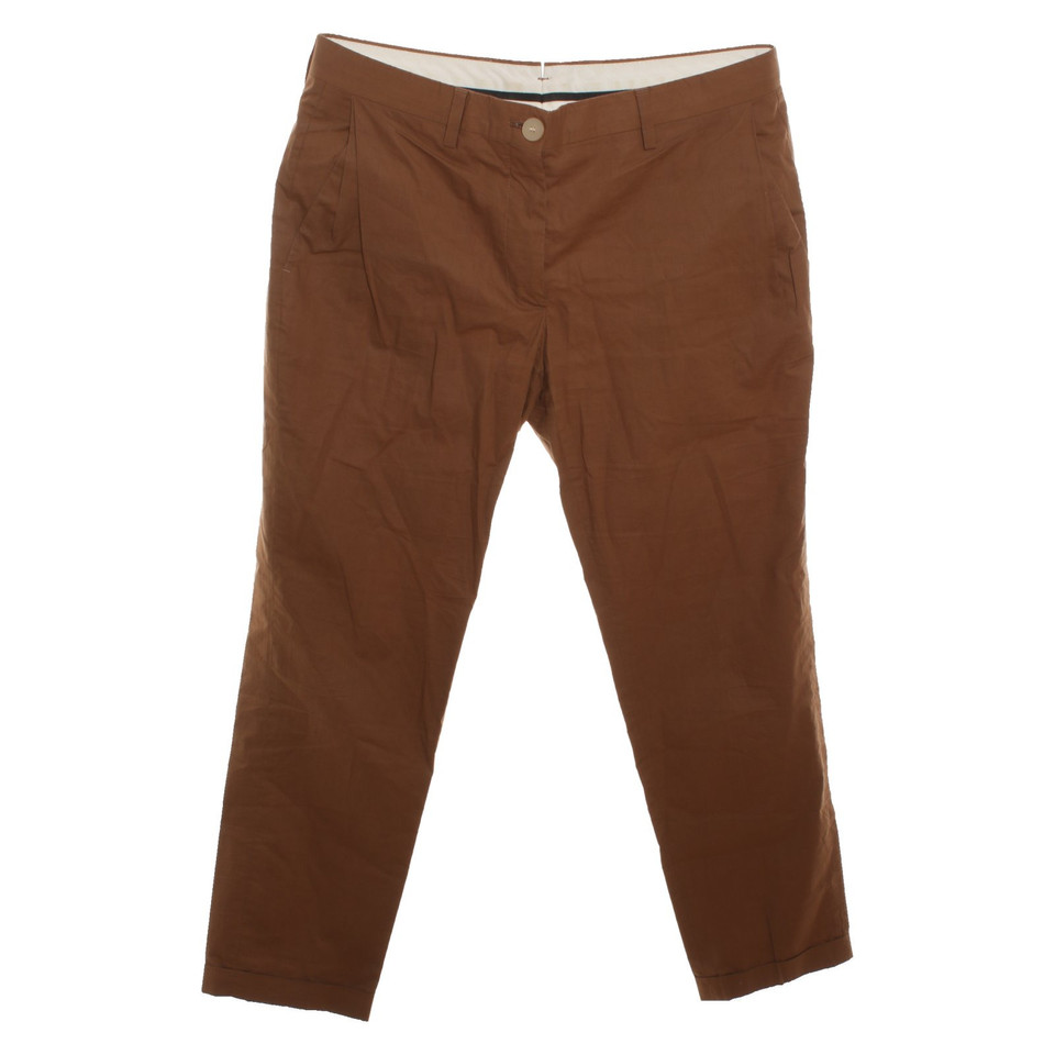 Mauro Grifoni Trousers Cotton in Ochre