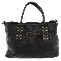 Campomaggi Leather handbag in black