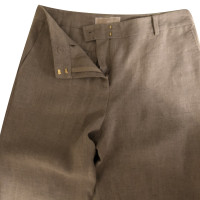 Michael Kors Leinenhose mit weitem Bein