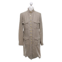 Etro Jacket/Coat Linen in Olive