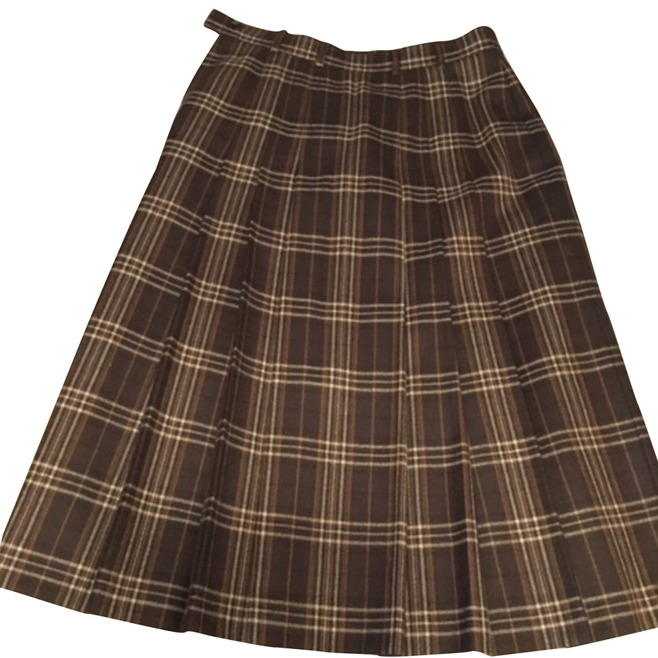 Bogner Skirt Wool in Brown