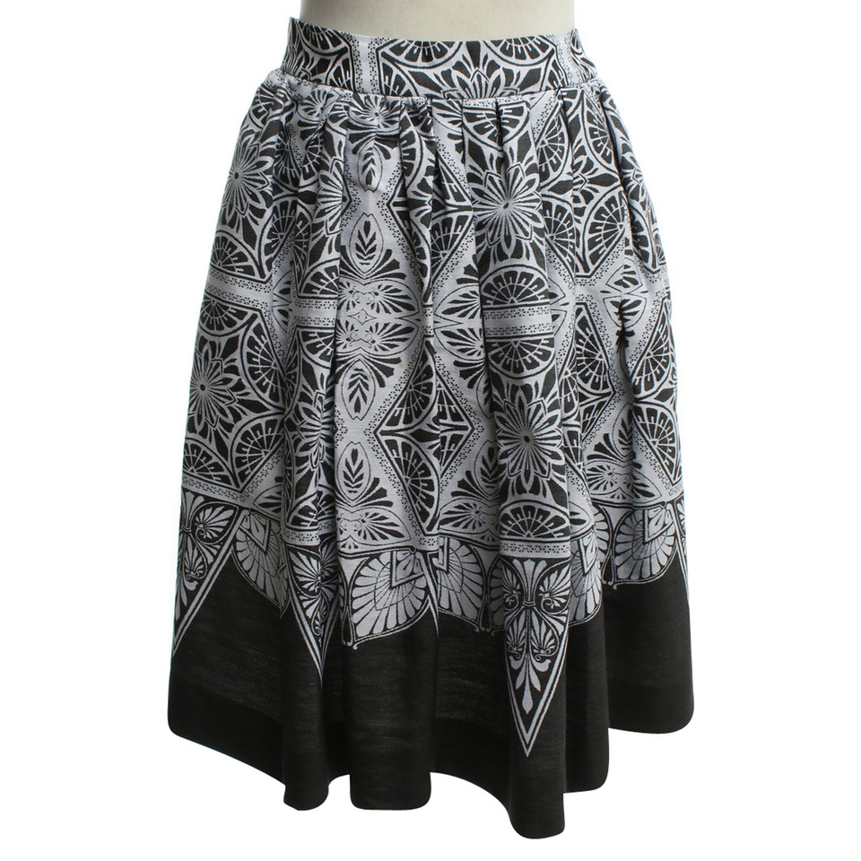 Jonathan Saunders skirt with pattern
