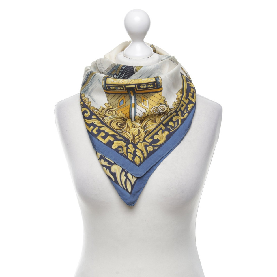 Hermès Zijden sjaal "Jonques et Sampans"