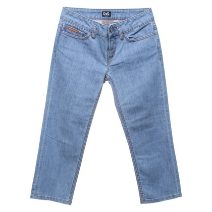D&G Jeans Capri in azzurro