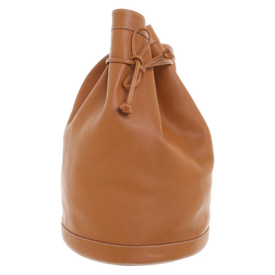 Hermès Shopper Leather in Brown