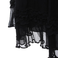 Donna Karan Skirt Silk in Black