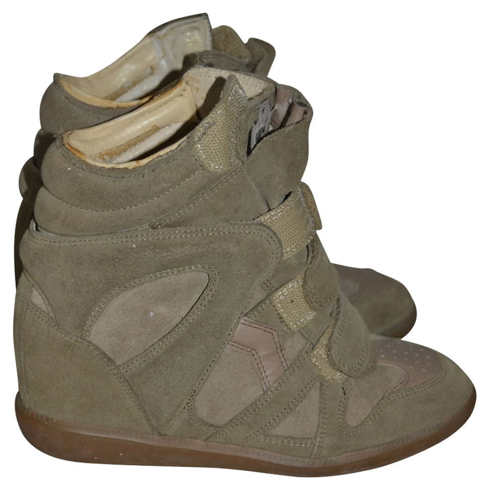 Isabel Marant Trainers Suede in Khaki