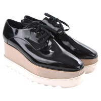 Stella McCartney Lace-up shoes Patent leather in Black