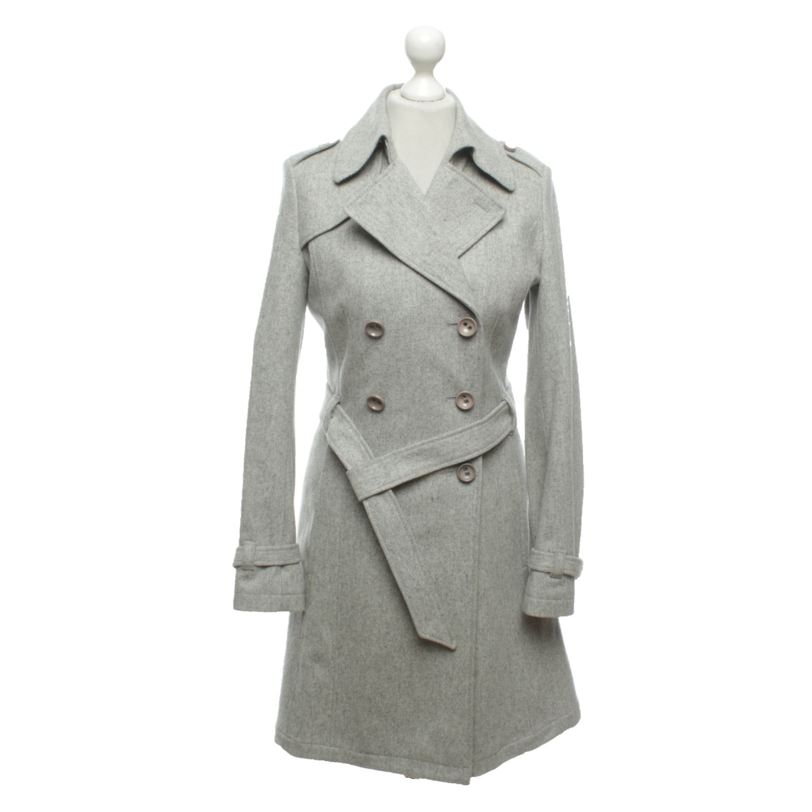 Hugo Boss Jacket/Coat in Grey - Second Hand Hugo Boss Jacket/Coat in Grey  buy used for 179€ (4237018)