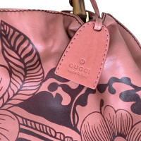 Gucci Handbag Leather in Pink