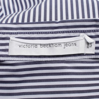 Victoria Beckham Camicetta con motivo a strisce