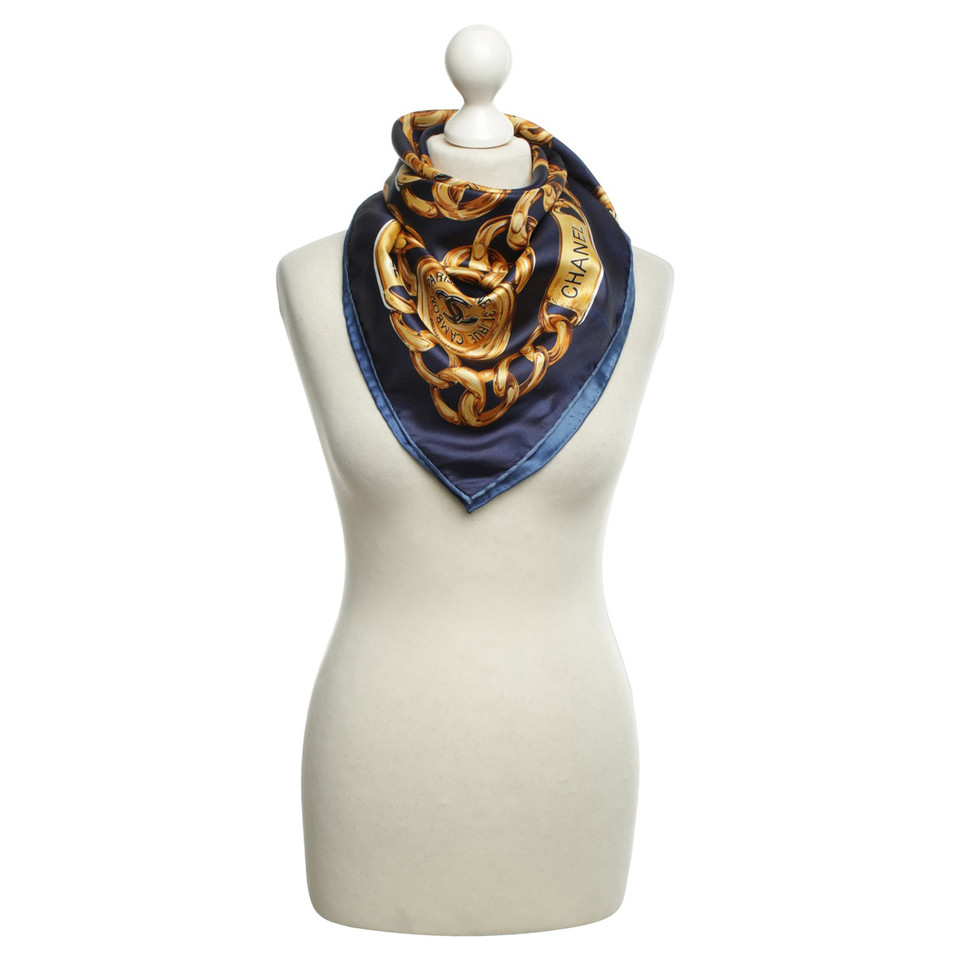Chanel Silk Plein sjaal