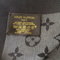 Louis Vuitton Sciarpa di splendere monogramma in nero/argento