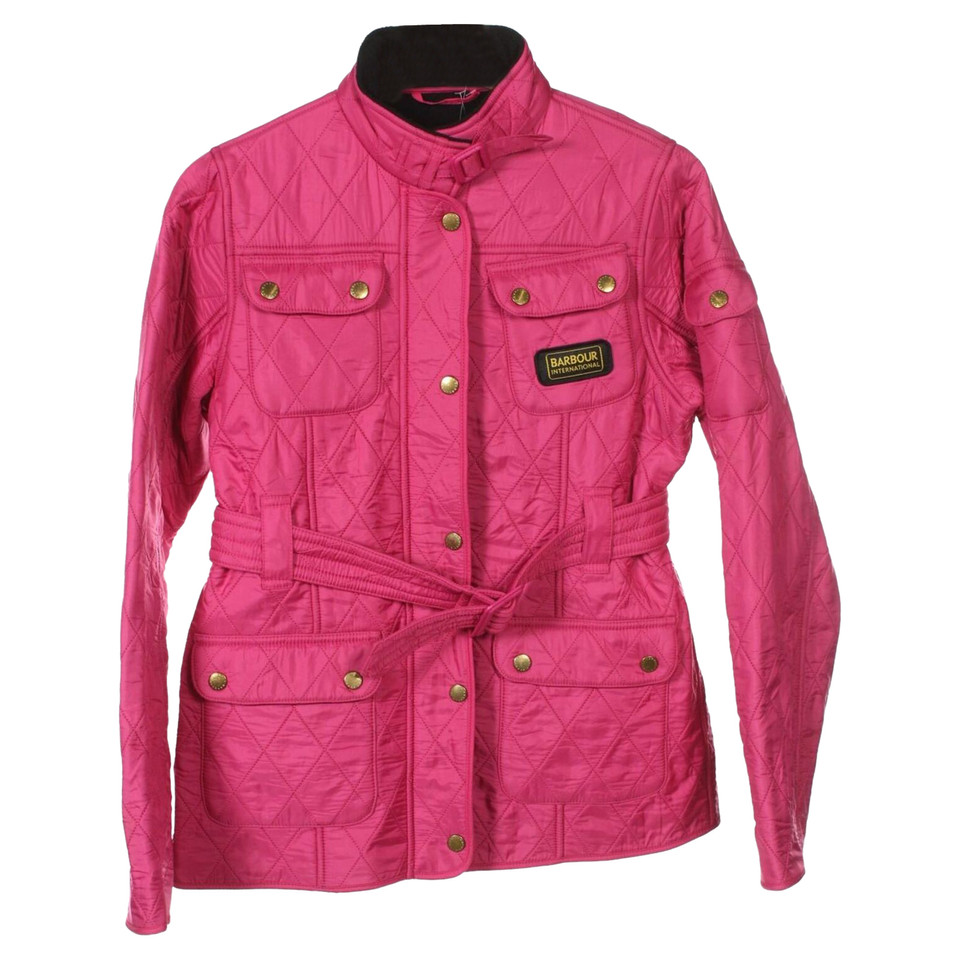 Barbour Jacke/Mantel in Rosa / Pink