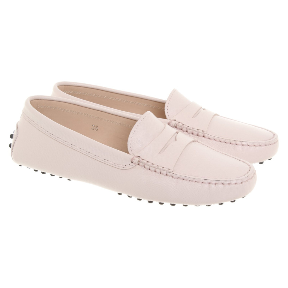 Tod's Slippers/Ballerinas Leather in Pink