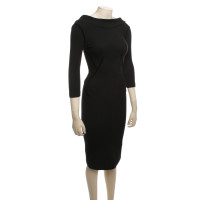 Dsquared2 Wool Dress in black