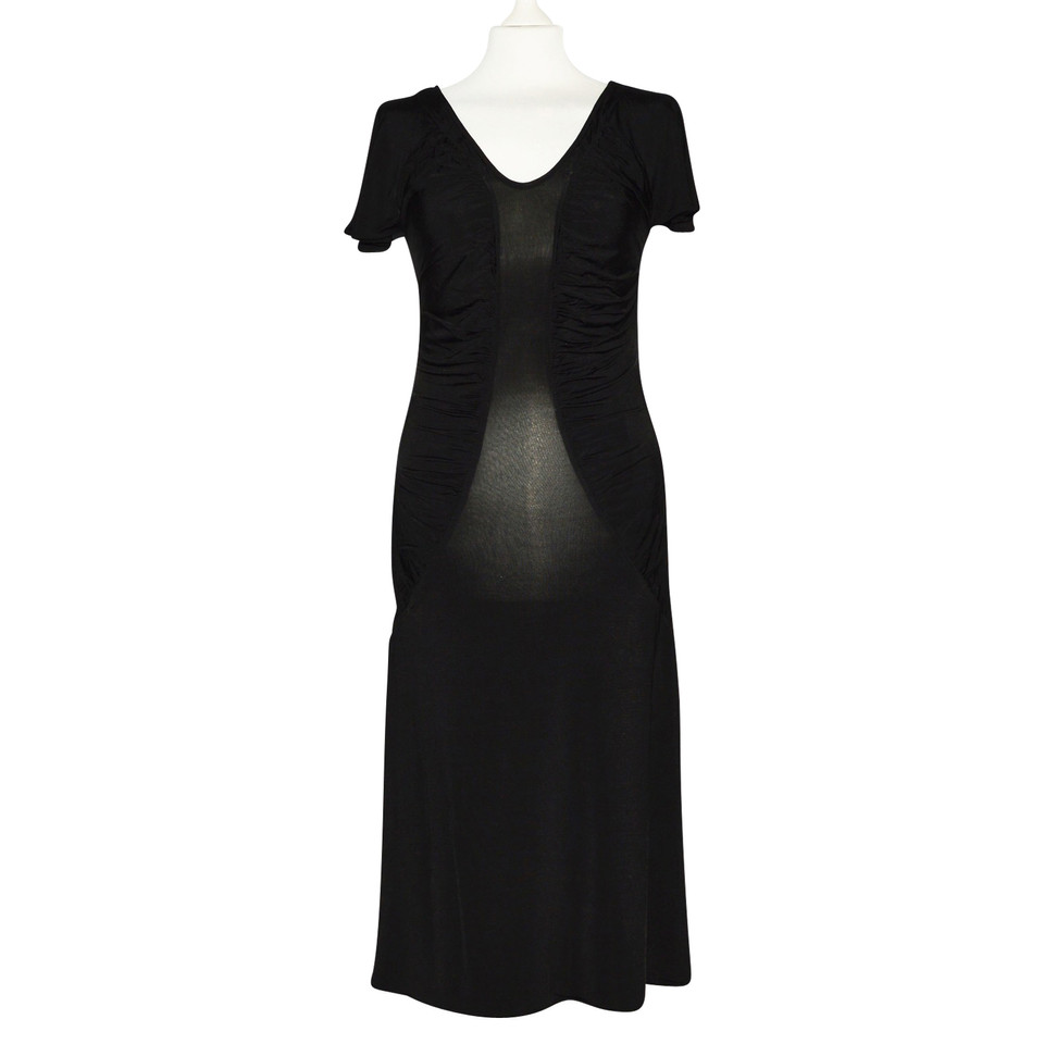 Just Cavalli Black Viscose Dress