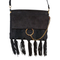 Chloé Faye Bag in Pelle in Nero