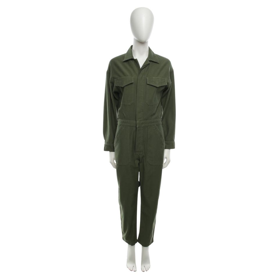 Citizens Of Humanity Jumpsuit aus Baumwolle in Oliv