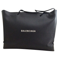 Balenciaga Shopper in Pelle in Nero