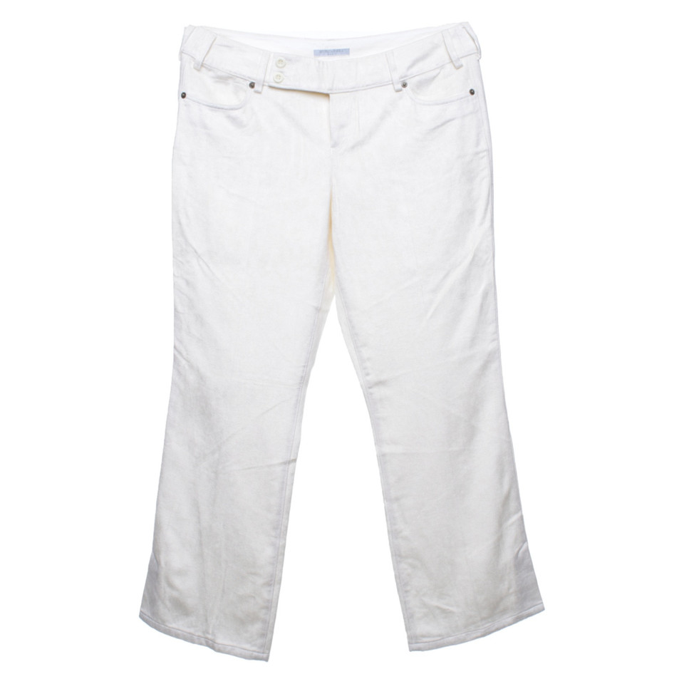 Strenesse Blue Trousers in Cream