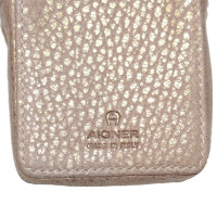 Aigner Bag/Purse Leather in Beige