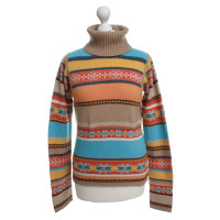 Escada Turtleneck Sweater with pattern