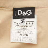 D&G Camicia color sabbia