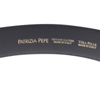 Patrizia Pepe Leather belt in black