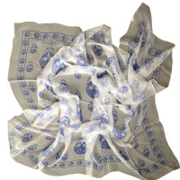 Alexander McQueen Silk scarf print